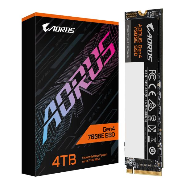 GIGABYTE AG470E4TB internal solid state drive 4 TB M.2 PCI Express 4.0 NVMe 3D TLC NAND (AG470E4TB)