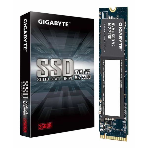 GIGABYTE G3NVMEV2256G internal solid state drive 256 GB M.2 PCI Express 3.0 NVMe 3D TLC NAND (G3NVMEV2256G)