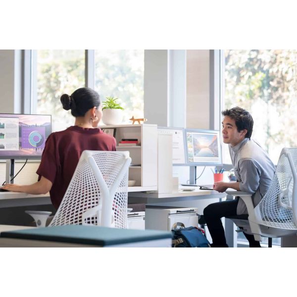 HP E-Series E22 G4 computer monitor 54,6 cm (21.5") 1920 x 1080 Pixels Full HD LCD Zwart, Zilver (9VH72AA#ABB)