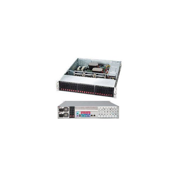 Super Micro CSE-216BE1C-R920LPB H11DSi-NT 2U 24x2.5 2x2.5 (CSE-216BE1C-R920LPB)