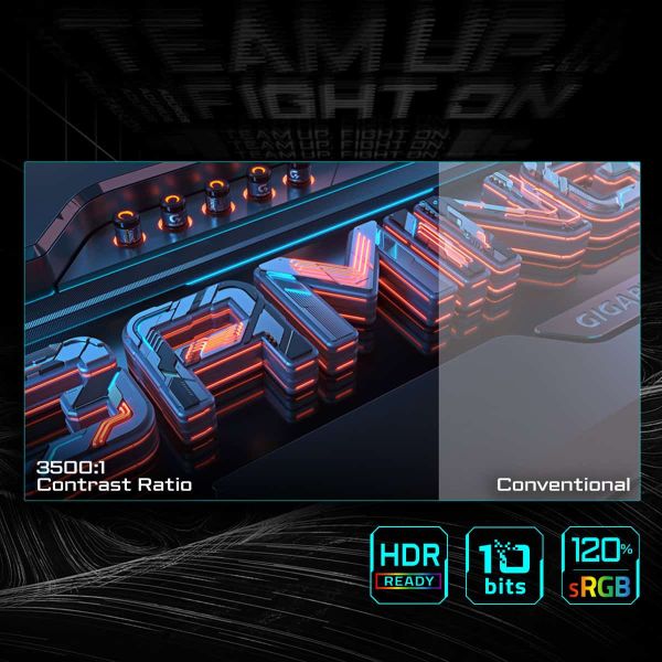 GIGABYTE GS32QCA LED display 80 cm (31.5") 2560 x 1440 Pixels Quad HD Zwart (GS32QCA EU)