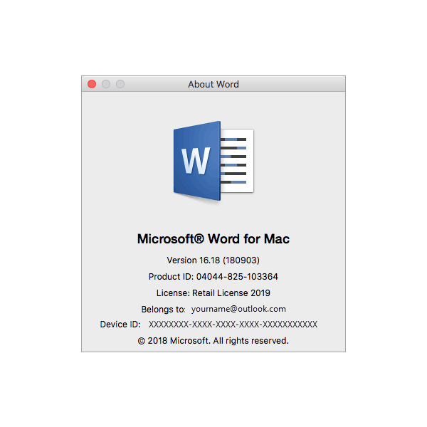 MicrosoftWordMac License/SoftwareAssurancePack OLV 1License LevelD AdditionalProduct 1Year Acquiredyear2 (D48-00733)