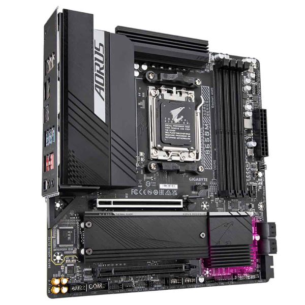 GIGABYTE B650M AORUS ELITE moederbord AMD B650 Socket AM5 ATX (B650M-AORUS ELITE) GIGABYTE B650M AORUS ELITE moederbord AMD B650 Socket AM5 ATX (B650M-AORUS ELITE)