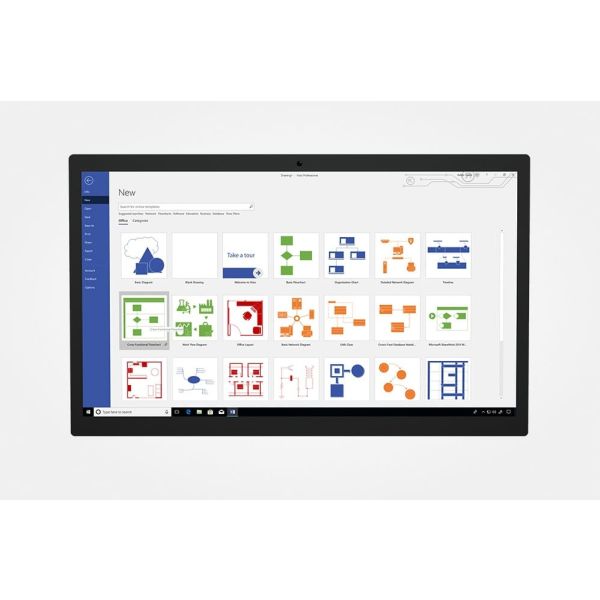 Microsoft Visio Standard 2021 Public Key Certificate (PKC) 1 licentie(s) Duits (D86-05958)