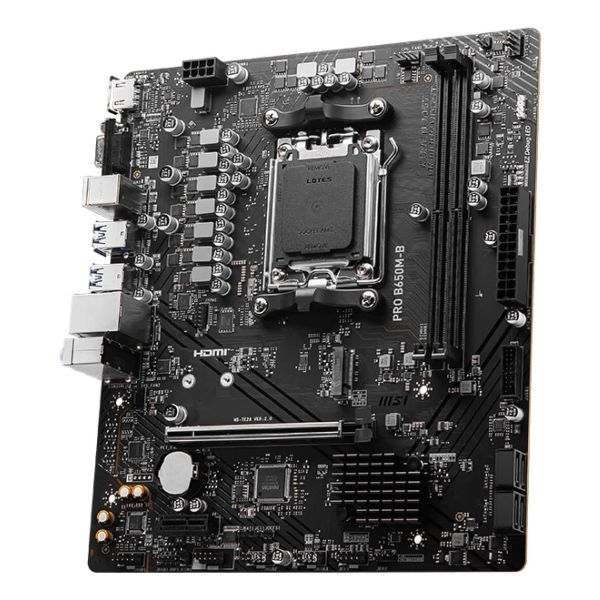 MSI PRO B650M-B moederbord AMD B650 Socket AM5 micro ATX (PRO B650M-B)