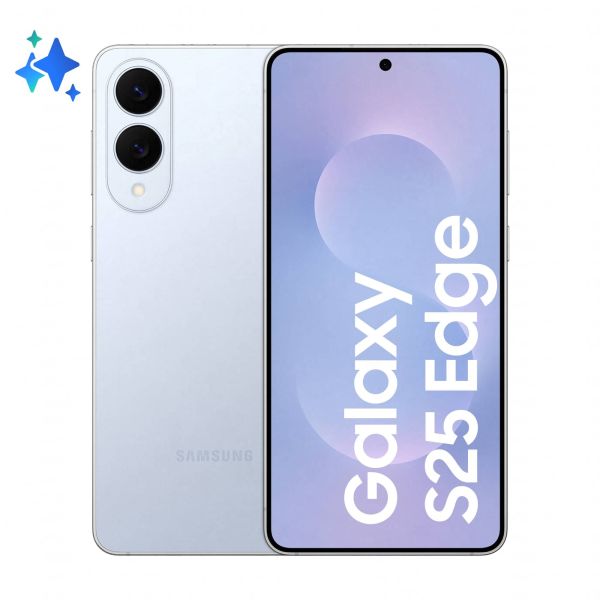 Samsung Galaxy S25 Edge 17 cm (6.7") Dual SIM Android 15 5G USB Type-C 12 GB 256 GB 3900 mAh Blauw (SM-S937BLBDEUE)