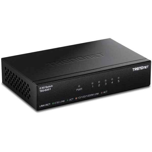TRENDnet TEG-S351 5-Port 2.5G Switch (TEG-S351)