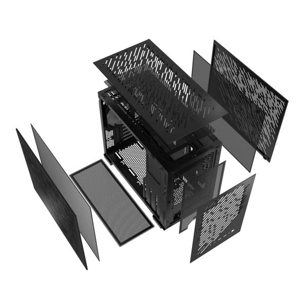 XPG VALOR AIR NANO Midi Tower Zwart (75261649) XPG VALOR AIR NANO Midi Tower Zwart (75261649)