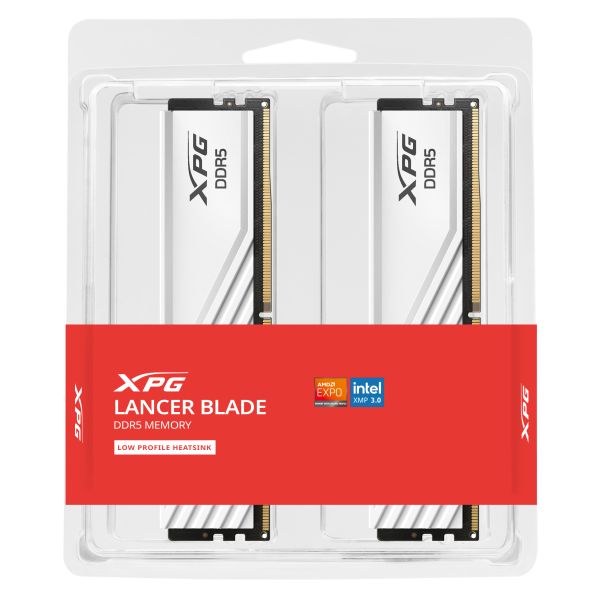 XPG Lancer Blade geheugenmodule 32 GB 2 x 16 GB DDR5 ECC (AX5U6400C3216G-DTLABRWH)