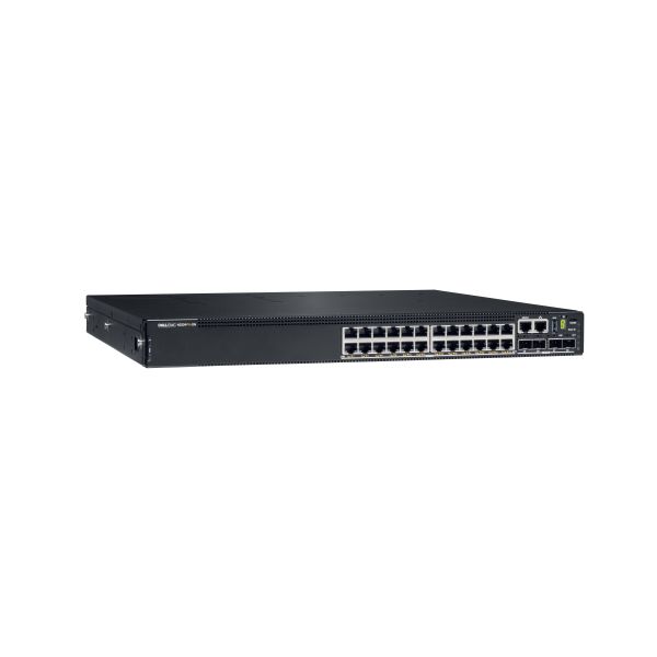 DELL N2224PX-ON Managed L3 2.5G Ethernet (100/1000/2500) Power over Ethernet (PoE) 1U Zwart (210-ASPC)