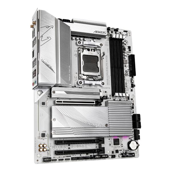 GIGABYTE B650 AORUS ELITE AX ICE moederbord AMD B650 Socket AM5 ATX (B650 A ELITE AX ICE)