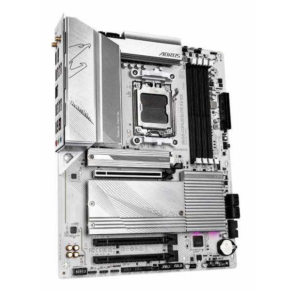GIGABYTE B650 AORUS ELITE AX ICE moederbord AMD B650 Socket AM5 ATX (B650 A ELITE AX ICE) GIGABYTE B650 AORUS ELITE AX ICE moederbord AMD B650 Socket AM5 ATX (B650 A ELITE AX ICE)