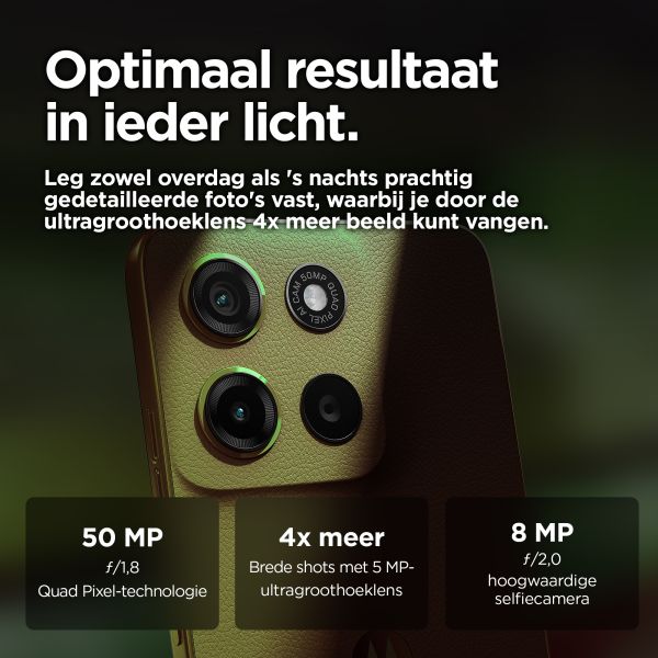 Motorola moto g15 power 17,1 cm (6.72") Dual SIM Android 15 4G USB Type-C 8 GB 256 GB 6000 mAh Groen (PB6G0004SE)