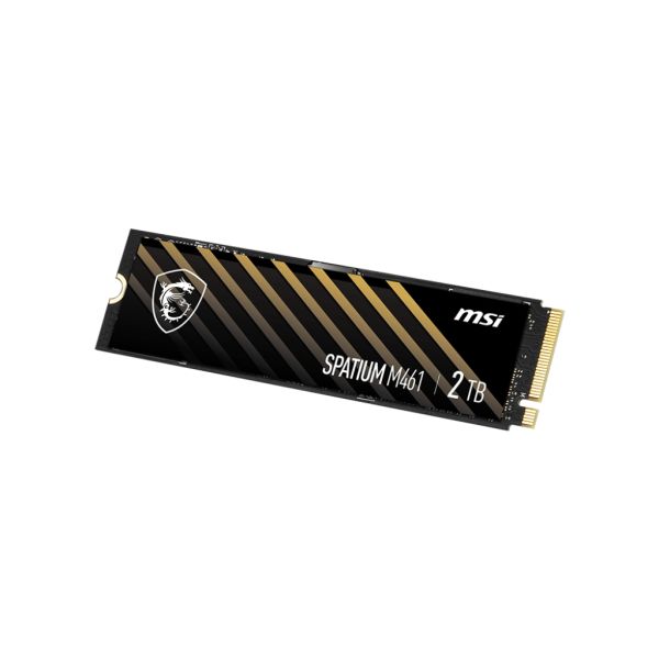 MSI S78-440Q550-P83 internal solid state drive 2 TB M.2 PCI Express 4.0 NVMe 3D NAND (SPATIUM M461 PCIE 4.0 NVME M.2 2TB)