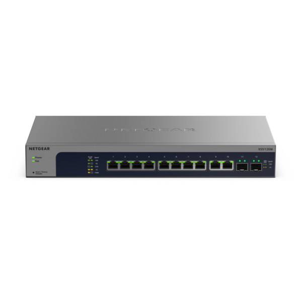 Netgear XS512EM 12-Port 10G Managed Switch (XS512EM-200EUS)
