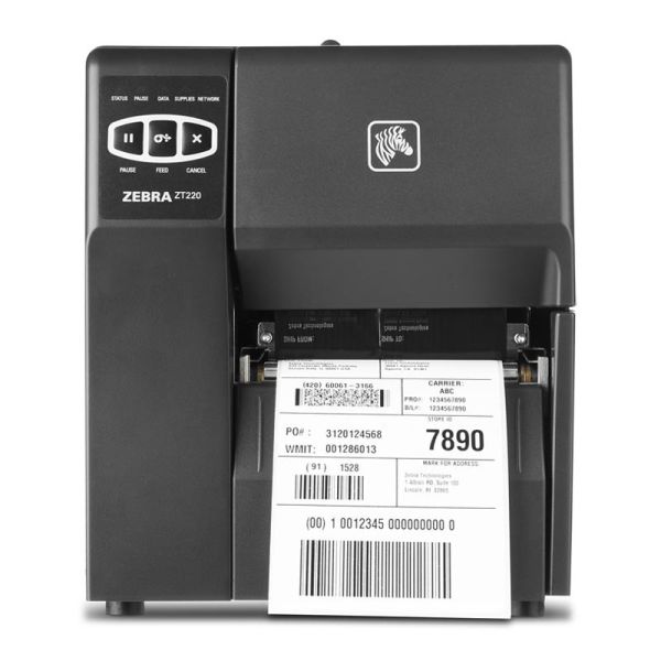 Zebra TT PRINTER ZT220 203 DPI EURO AND UK C (ZT22042-T0E000FZ)