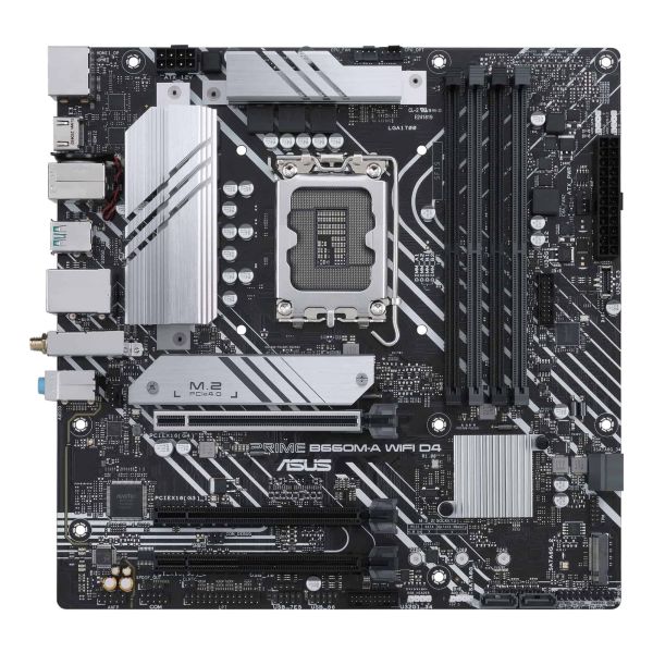 ASUS PRIME B660M-A WIFI D4 Intel B660 LGA 1700 micro ATX (90MB1AE0-M1EAY0)