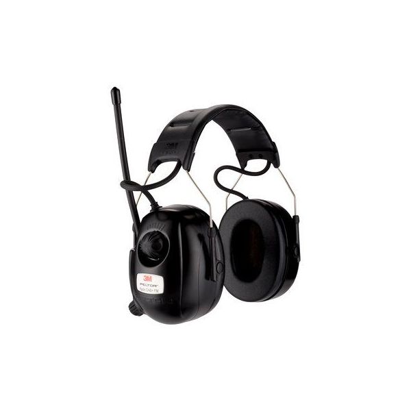 3M HRXD7A-01 hoofdtelefoon/headset Draadloos Hoofdband Kantoor/callcenter Zwart (HRXD7A-01)