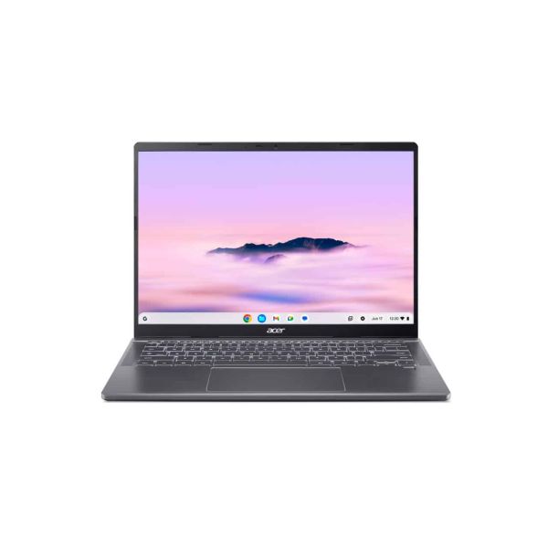 Acer Chromebook CBE794-1T-56TX Intel Core Ultra 5 125U 35,6 cm (14") Touchscreen WUXGA 16 GB LPDDR5x-SDRAM 256 GB SSD Wi-Fi 7 (802.11be) ChromeOS US International Grijs (NX.JF3EH.002)