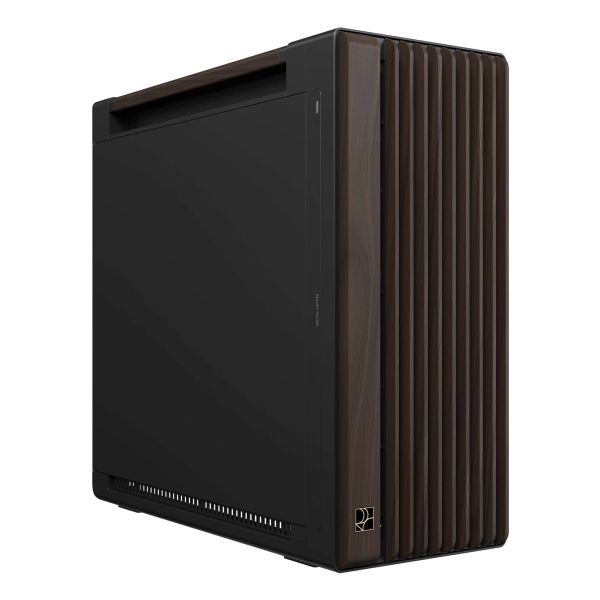ASUS ProArt PA602 Wood Edition Modern Black - Metal Panel Midi Tower Zwart, Hout (90DC00J0-B09040)