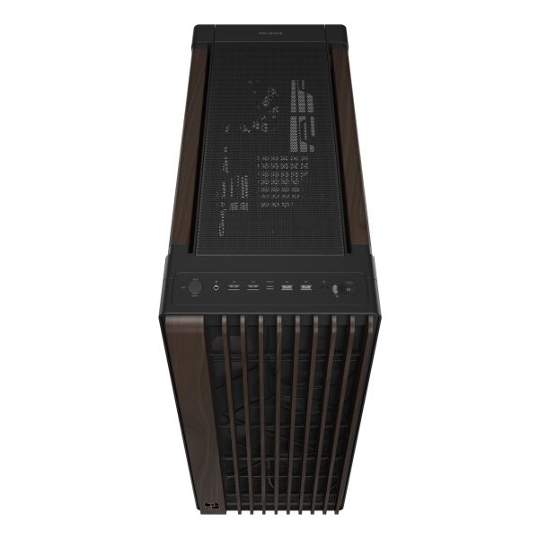 ASUS ProArt PA602 Wood Edition Modern Black - Metal Panel Midi Tower Zwart, Hout (90DC00J0-B09040)