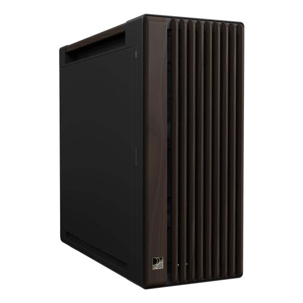 ASUS ProArt PA602 Wood Edition Modern Black - Metal Panel Midi Tower Zwart, Hout (90DC00J0-B09040)