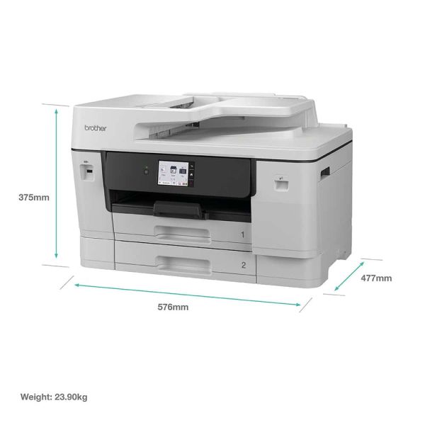 Brother MFC-J6960DW multifunctionele printer Inkjet A3 1200 x 4800 DPI 31 ppm Wifi (MFCJ6960DWRE1)