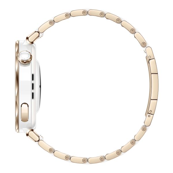 Huawei WATCH GT5 Pro 42mm 3,35 cm (1.32") AMOLED Digitaal 466 x 466 Pixels Wit GPS (55020DRC)