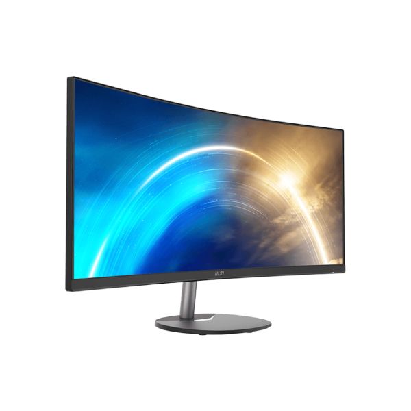 MSI PRO MP341CQDE computer monitor 86,4 cm (34") 3440 x 1440 Pixels UltraWide Quad HD Zwart (9S6-3PB2CT-005 | -042)