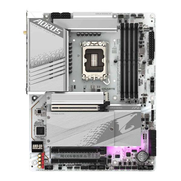 GIGABYTE Z790 AORUS ELITE AX ICE moederbord Intel Z790 Express LGA 1700 ATX (Z790 A ELITE AX ICE)