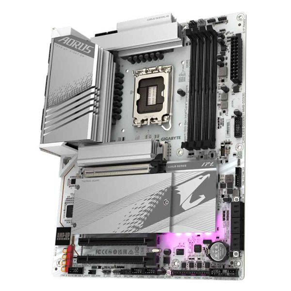 GIGABYTE Z790 AORUS ELITE AX ICE moederbord Intel Z790 Express LGA 1700 ATX (Z790 A ELITE AX ICE)