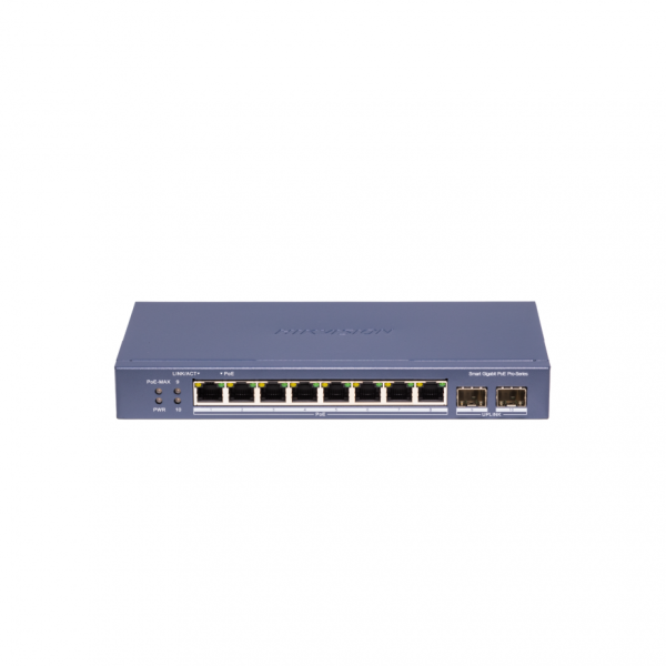 Hikvision DS-3E1510P-SI 8-Port Gigabit PoE Switch (DS-3E1510P-SI)