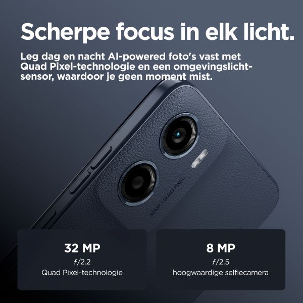 Motorola moto e15 16,9 cm (6.67") Dual SIM Android 14 Go edition 4G USB Type-C 2 GB 64 GB 5200 mAh Blauw (PB6S0013FR)