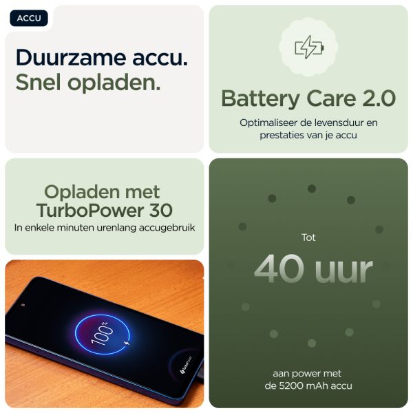 Motorola moto g56 5G 17,1 cm (6.72") Hybride Dual SIM Android 15 USB Type-C 8 GB 256 GB 5200 mAh Groen (PB7Y0033PL) Motorola moto g56 5G 17,1 cm (6.72") Hybride Dual SIM Android 15 USB Type-C 8 GB 256 GB 5200 mAh Groen (PB7Y0033PL)