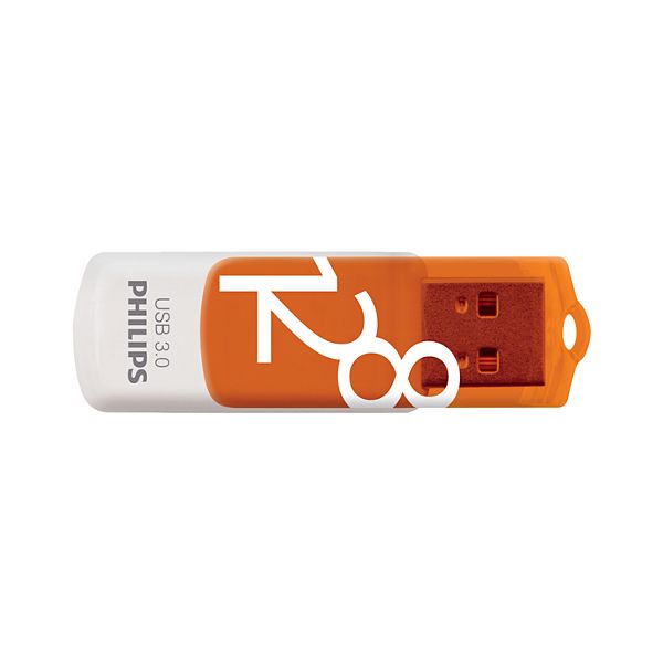 Philips FM12FD00B USB flash drive 128 GB USB Type-A 3.2 Gen 1 (3.1 Gen 1) Oranje, Wit (FM12FD00B/00)