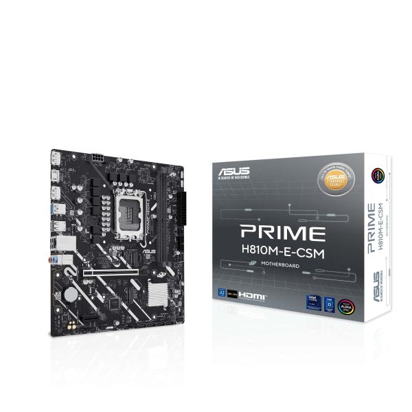 ASUS PRIME H810M-E-CSM Intel H810 LGA 1851 (Socket V1) micro ATX (90MB1N20-M0EAYC)