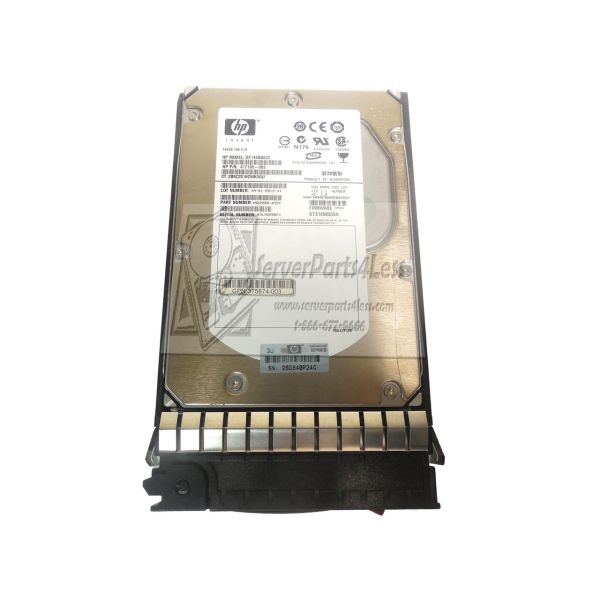 HP 146GB SAS 15k Dual-Port 3.5 inch Hard Drive Refurbished (384854-B21-RFB)