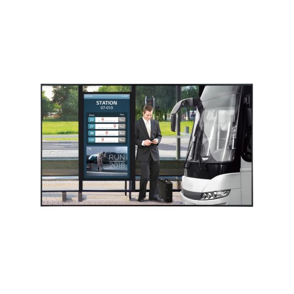 LG 49XF3E-B beeldkrant Digitale signage flatscreen 124,5 cm (49") LCD 3000 cd/m² Full HD Zwart WebOS 24/7 (49XF3E-B.AEU)