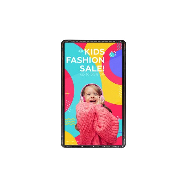 LG 86XF3SK Totem-ontwerp 2,18 m (86") LCD 3300 cd/m² 4K Ultra HD Zwart WebOS 24/7 (86XF3SK-B)
