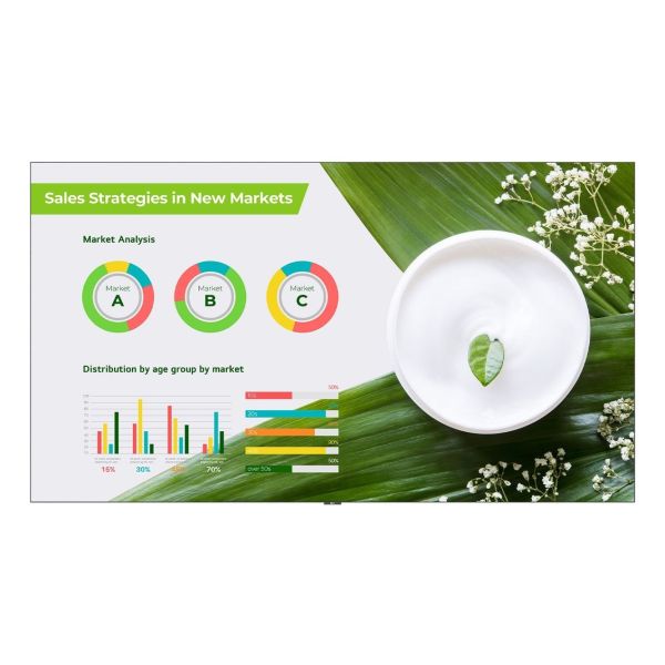LG LAPA136-GF beeldkrant Digitale signage flatscreen 3,45 m (136") LED Wifi 500 cd/m² Full HD Zwart Type processor WebOS (LAPA136-GF)
