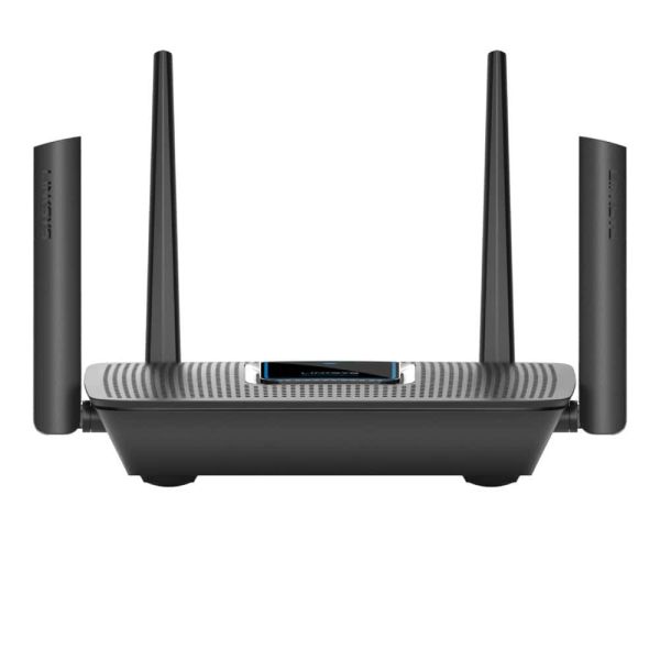 Linksys MR9000-UK draadloze router Gigabit Ethernet Tri-band (2.4 GHz / 5 GHz / 5 GHz) Zwart (MR9000-UK)