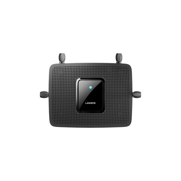 Linksys MR9000-UK draadloze router Gigabit Ethernet Tri-band (2.4 GHz / 5 GHz / 5 GHz) Zwart (MR9000-UK) Linksys MR9000-UK draadloze router Gigabit Ethernet Tri-band (2.4 GHz / 5 GHz / 5 GHz) Zwart (MR9000-UK)