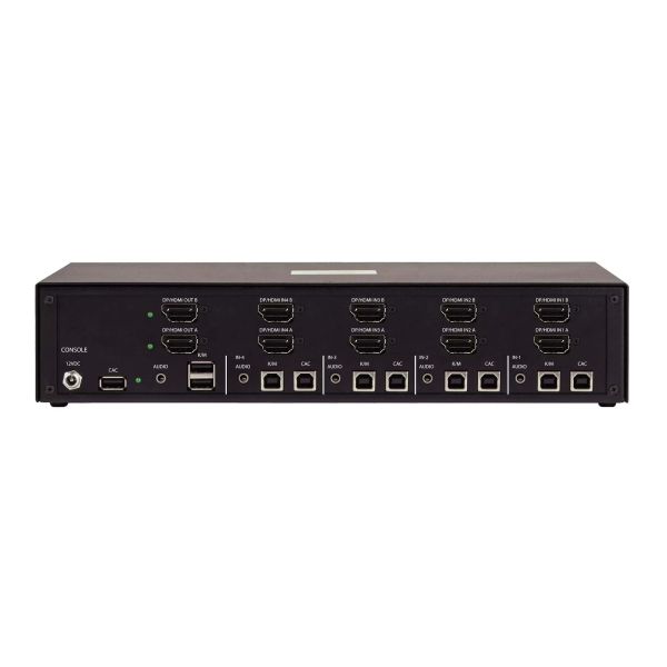 StarTech.com Secure 4-Port Dual-Monitor KVM Switch, HDMI of DisplayPort, 4K 60Hz, NIAP 4.0 Gecertificeerde Desktop KVM, Metalen Behuizing, CAC Poort, Made in USA (CK4-HP204C) StarTech.com Secure 4-Port Dual-Monitor KVM Switch, HDMI of DisplayPort, 4K 60Hz, NIAP 4.0 Gecertificeerde Desktop KVM, Metalen Behuizing, CAC Poort, Made in USA (CK4-HP204C)