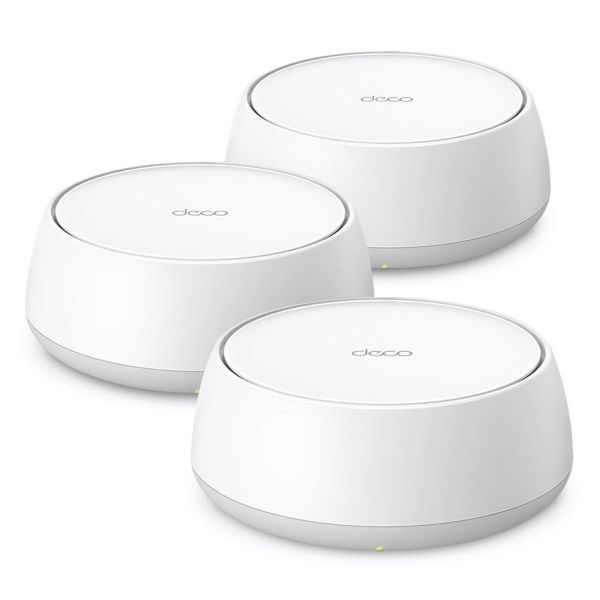 TP-Link BE3600 Dual-band (2.4 GHz / 5 GHz) Wi-Fi 7 (802.11be) Wit 2 Intern (DECO BE22(3-PACK)(EU))