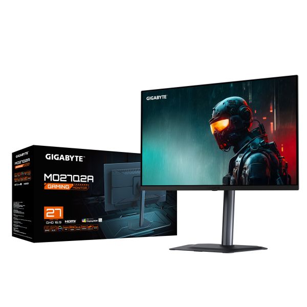 GIGABYTE MO27Q2A computer monitor 68,6 cm (27") 2560 x 1440 Pixels Quad HD QD-OLED Zwart (MO27Q2A EK)
