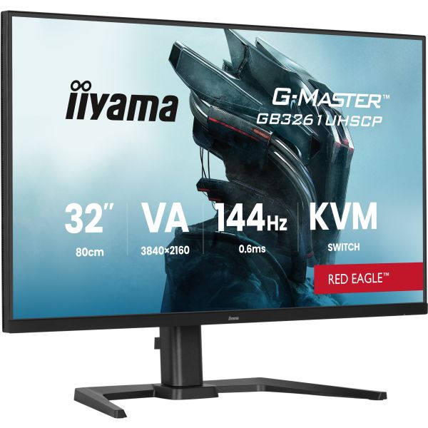 iiyama G-MASTER GB3261UHSCP-B1 computer monitor 80 cm (31.5") 3840 x 2160 Pixels 4K Ultra HD Zwart (GB3261UHSCP-B1) iiyama G-MASTER GB3261UHSCP-B1 computer monitor 80 cm (31.5") 3840 x 2160 Pixels 4K Ultra HD Zwart (GB3261UHSCP-B1)
