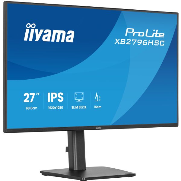 iiyama ProLite XB2796HSC-B1 computer monitor 68,6 cm (27") 1920 x 1080 Pixels Full HD Zwart (XB2796HSC-B1)