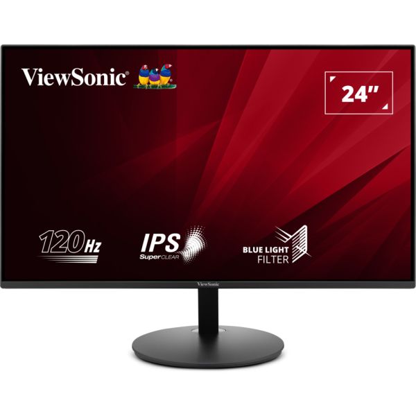 Viewsonic VA VA24E1-H computer monitor 61 cm (24") 1920 x 1080 Pixels Full HD LED Zwart (VA24E1H)