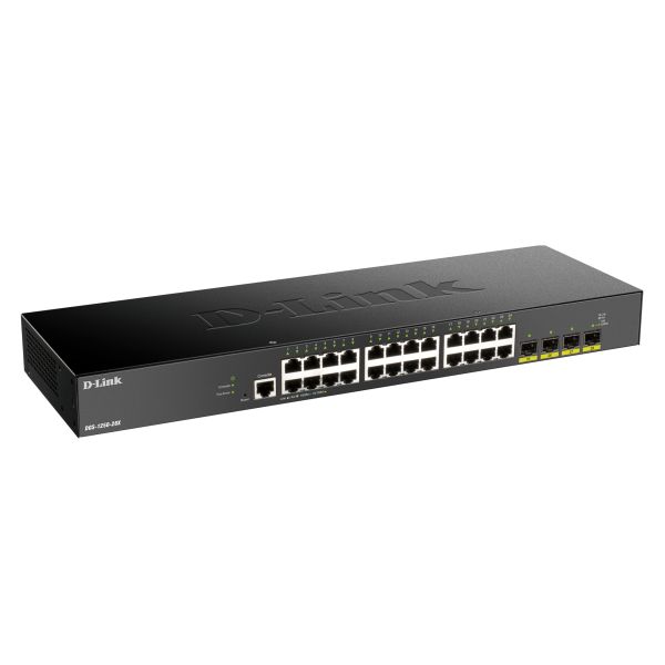 D-Link DGS-1250-28X netwerk-switch Managed L3 Gigabit Ethernet (10/100/1000) Zwart (DGS-1250-28X)
