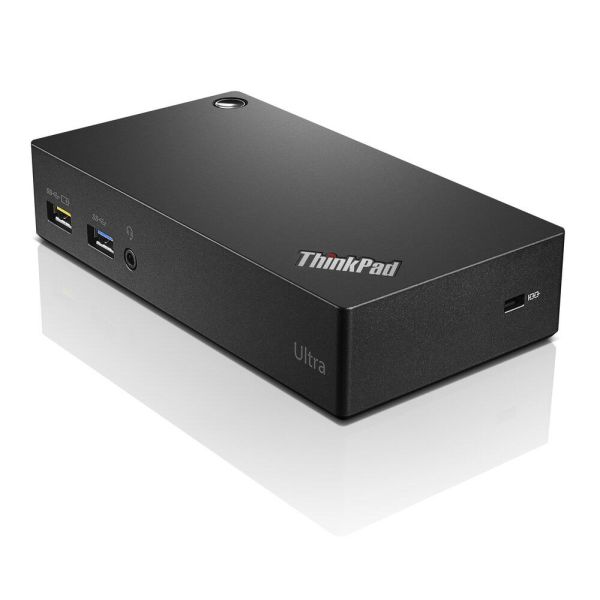 Lenovo ThinkPad USB 3.0 Ultra Bedraad USB 3.2 Gen 1 (3.1 Gen 1) Type-A Zwart (40A80045DK)